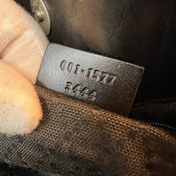 GUCCI Bamboo Top Handle Hobo Shoulder Bag with Strap - Picture 5 of 15